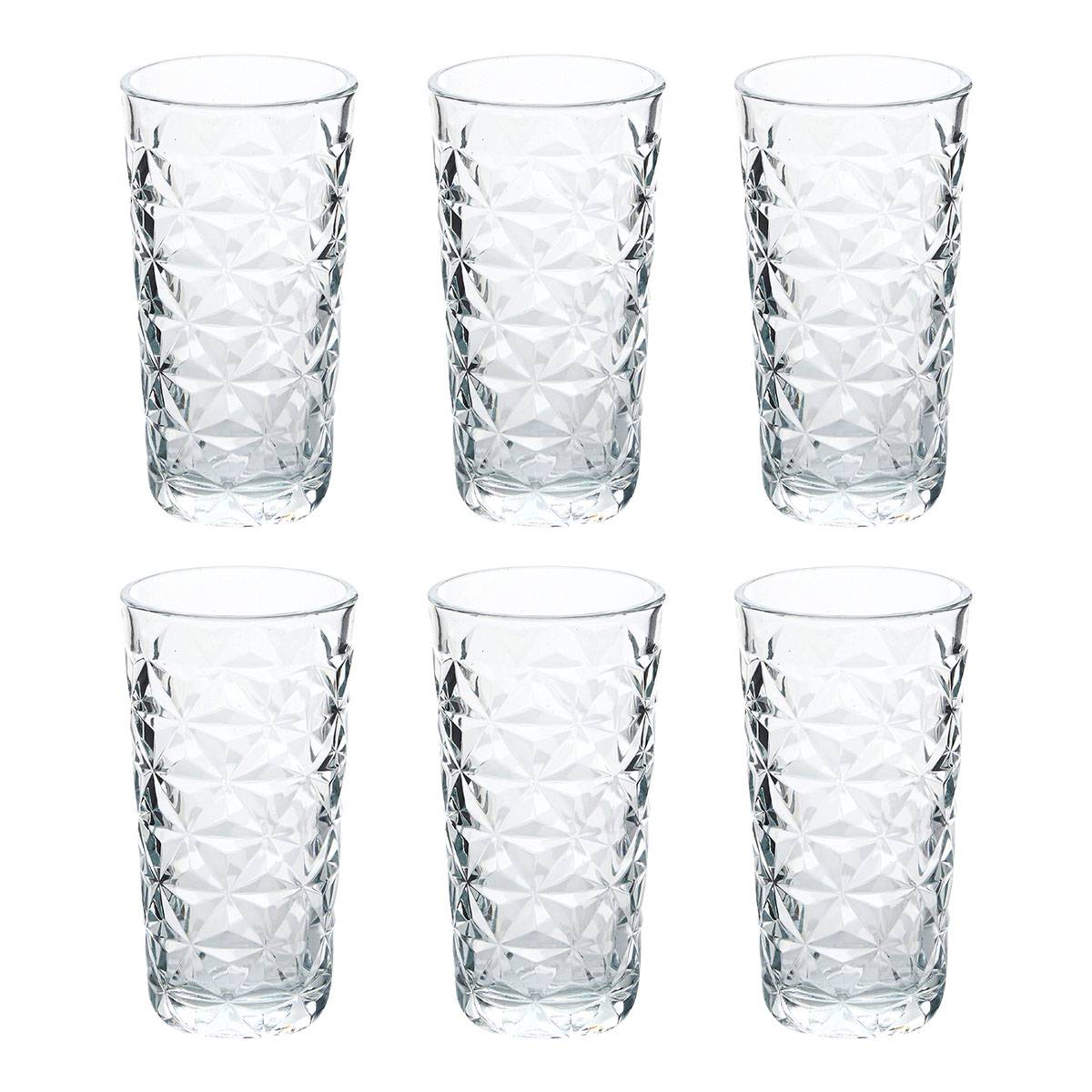 Lot de 6 gobelets hauts Juli'Eau Verres, carafes Verres à eau