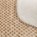 Plaid flanelle effet sherpa Lyno Coussins, plaids Plaids