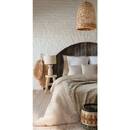 Plaid flanelle effet sherpa Lyno Coussins, plaids Plaids